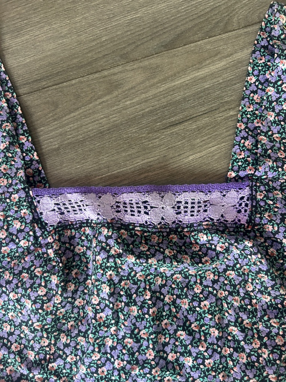 Vintage 90s Lucie Linden Floral Corset Tank Top Cottagecore Grunge - Picture 3 of 9